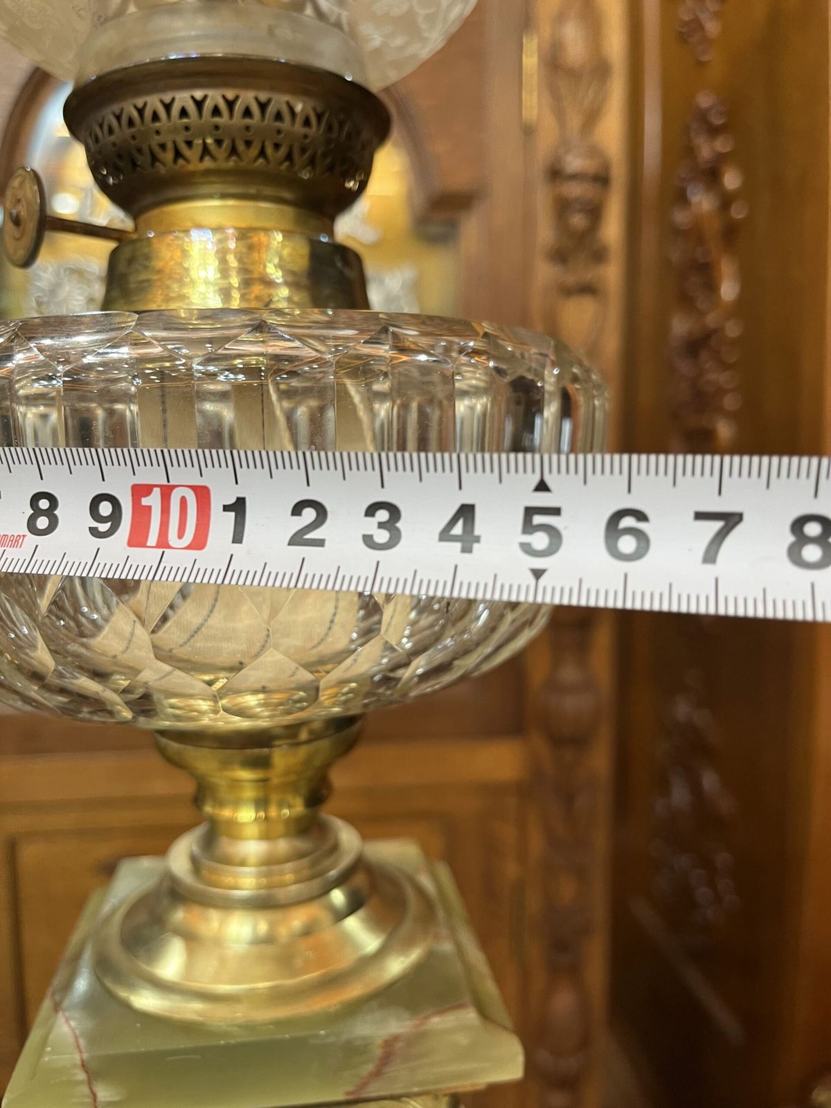 Đèn dầu Pháp, cao 115cm – ảnh 6