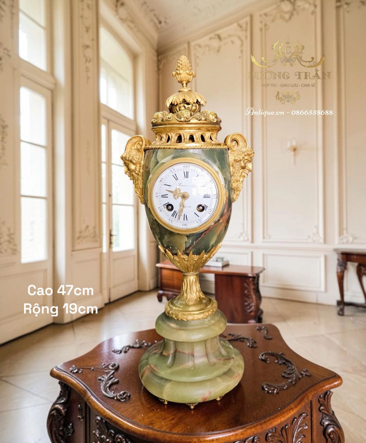 Đồng hồ đá cẩm thạch – ảnh 1