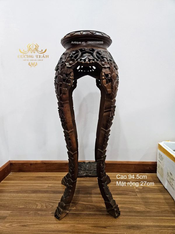 Một chiếc đôn gỗ, cao 94.5cm – ảnh 1