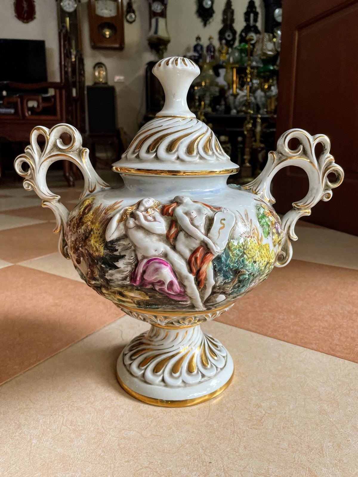 Bình sứ Italy Capodimonte – ảnh 2