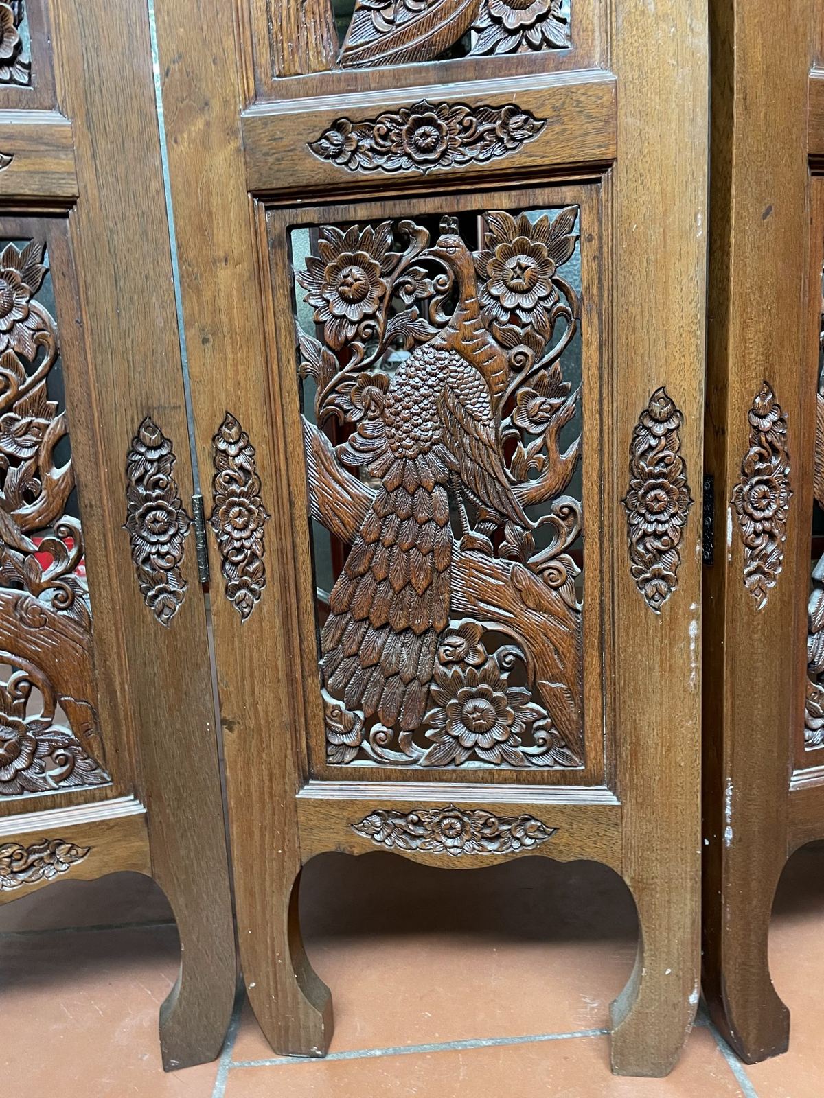 Bình phong gỗ – ảnh 3