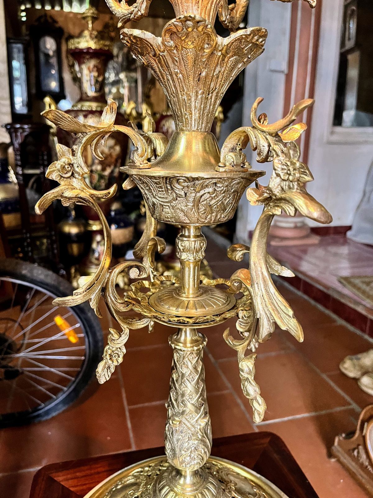 Đèn tiffani, cao 105cm – ảnh 3