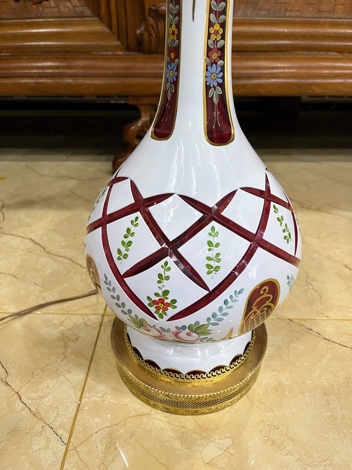 Đèn bàn pha lê – ảnh 6