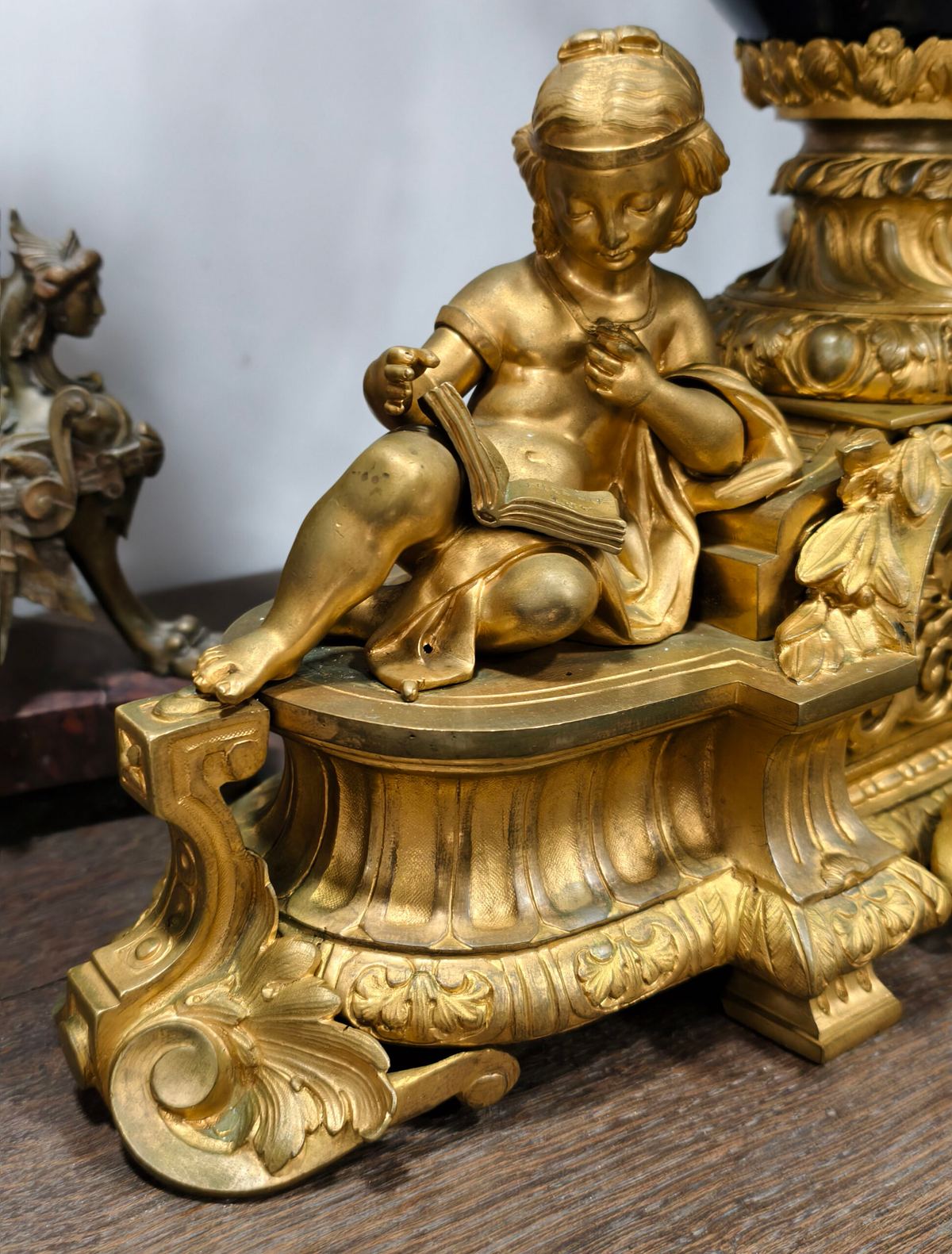 Đồng hồ để bàn Pháp – ảnh 5