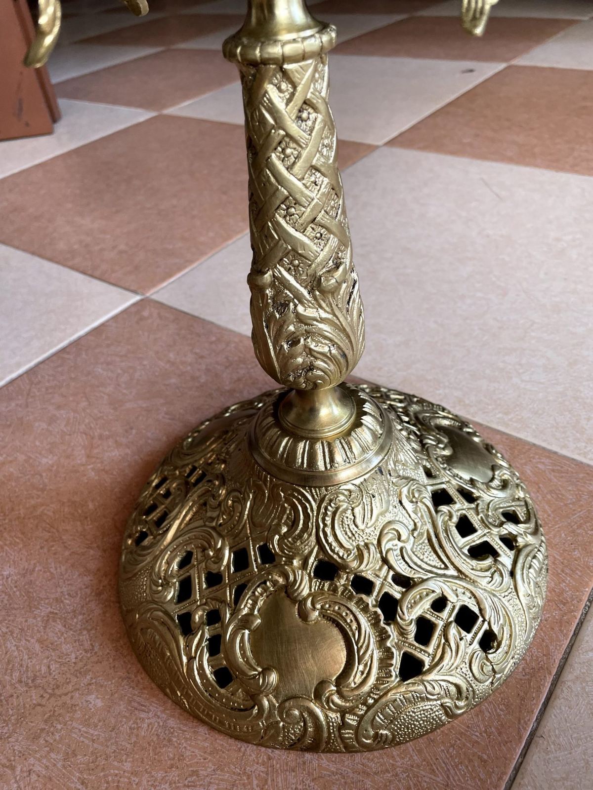 Đèn dầu Pháp, cao 103cm – ảnh 4