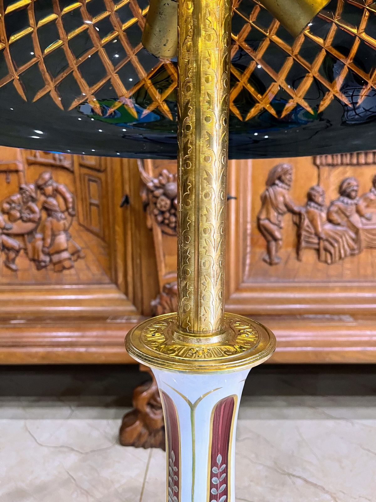Đèn bàn pha lê – ảnh 4