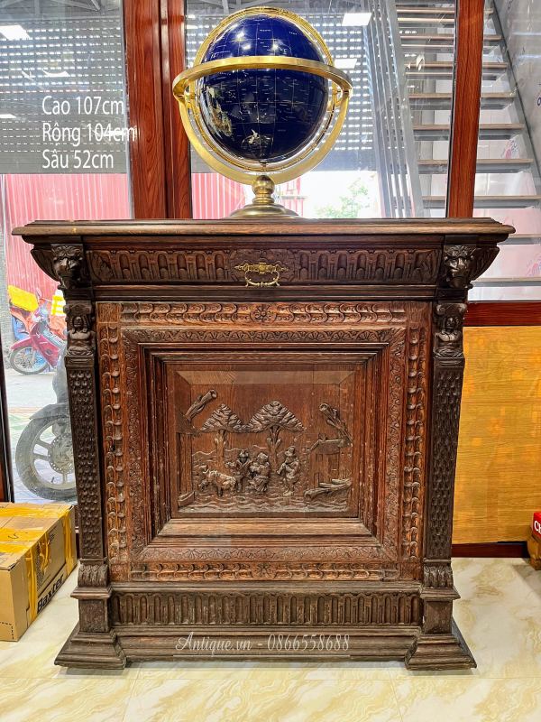 Tủ gỗ sồi Pháp – ảnh 1