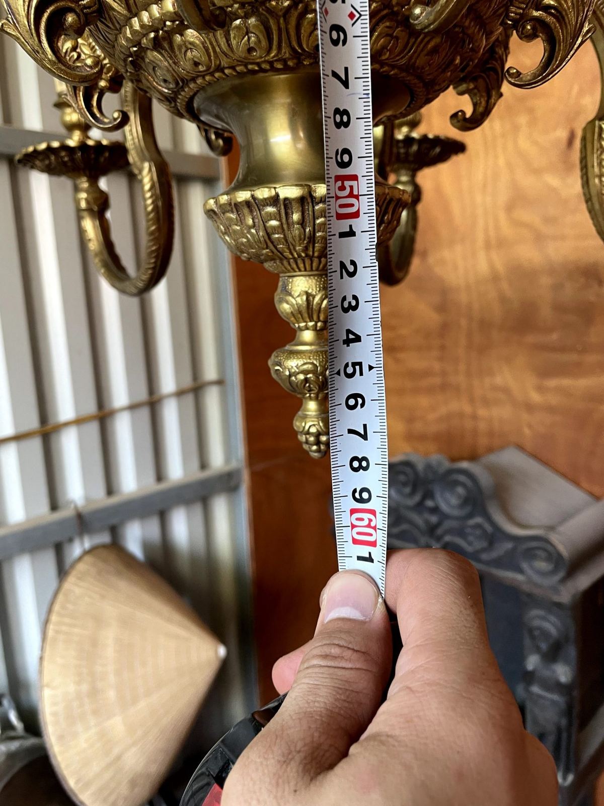 Đèn chùm Pháp, đường kính 78cm – ảnh 12