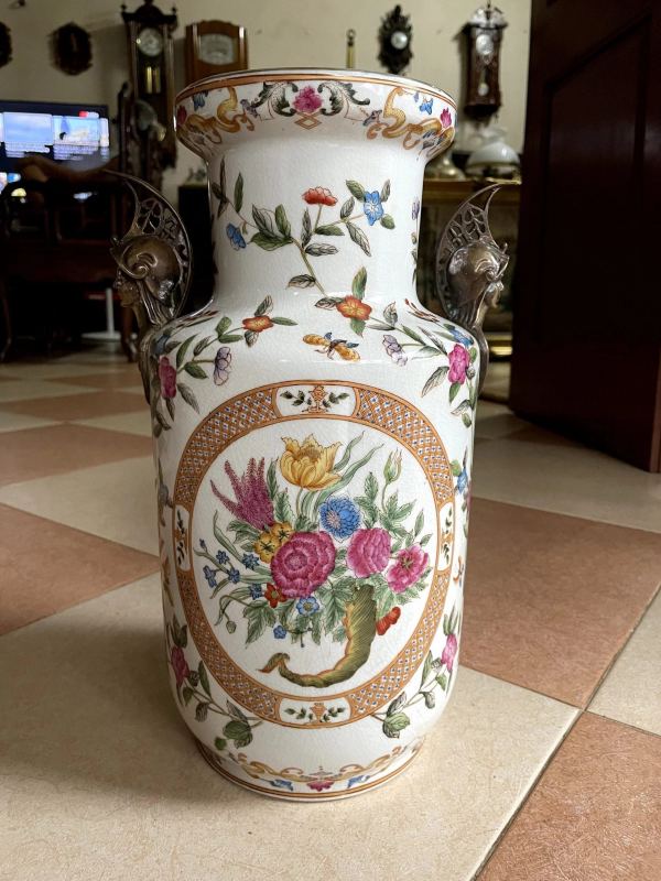 Bình sứ Tàu, cao 37cm – ảnh 1