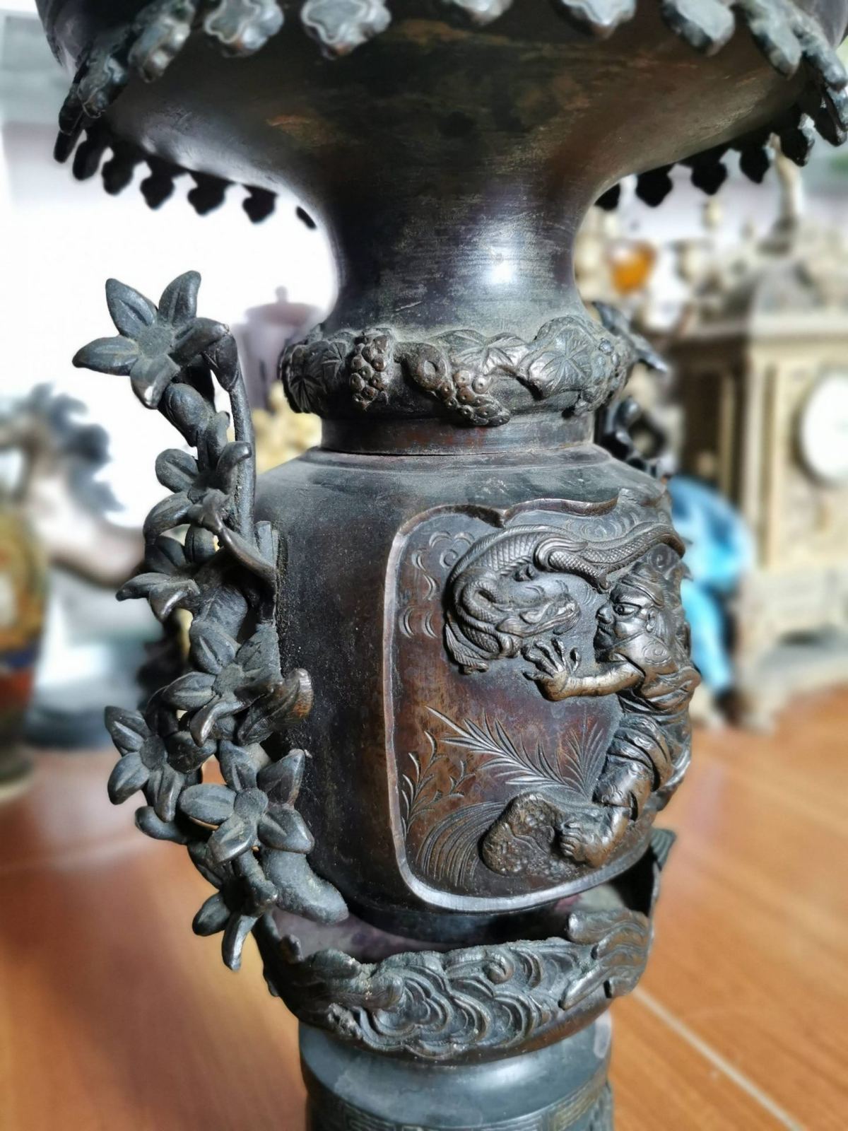 Cặp bình đồng Nhật – ảnh 10