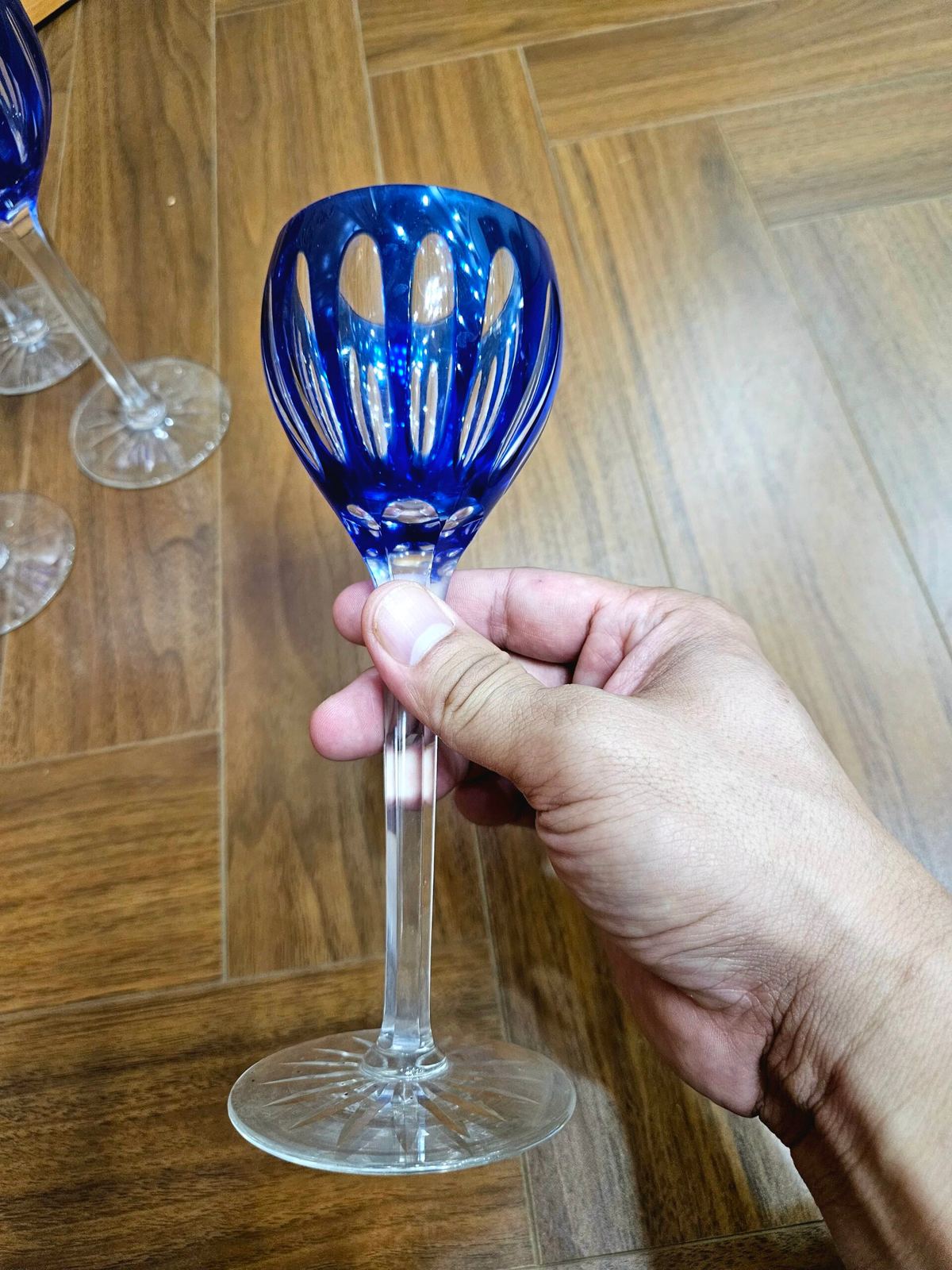 Bộ ly pha lê gồm 6 chiếc, cao 20.5cm – ảnh 4