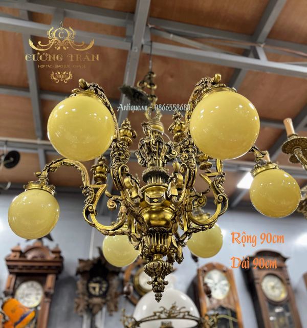 Đèn chùm xưa Pháp – ảnh 1