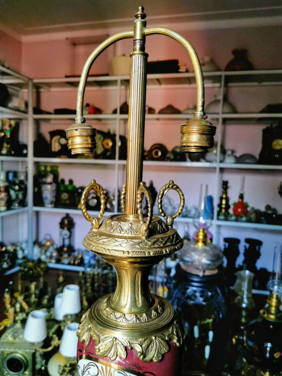 Chân đèn tiffani Pháp – ảnh 4