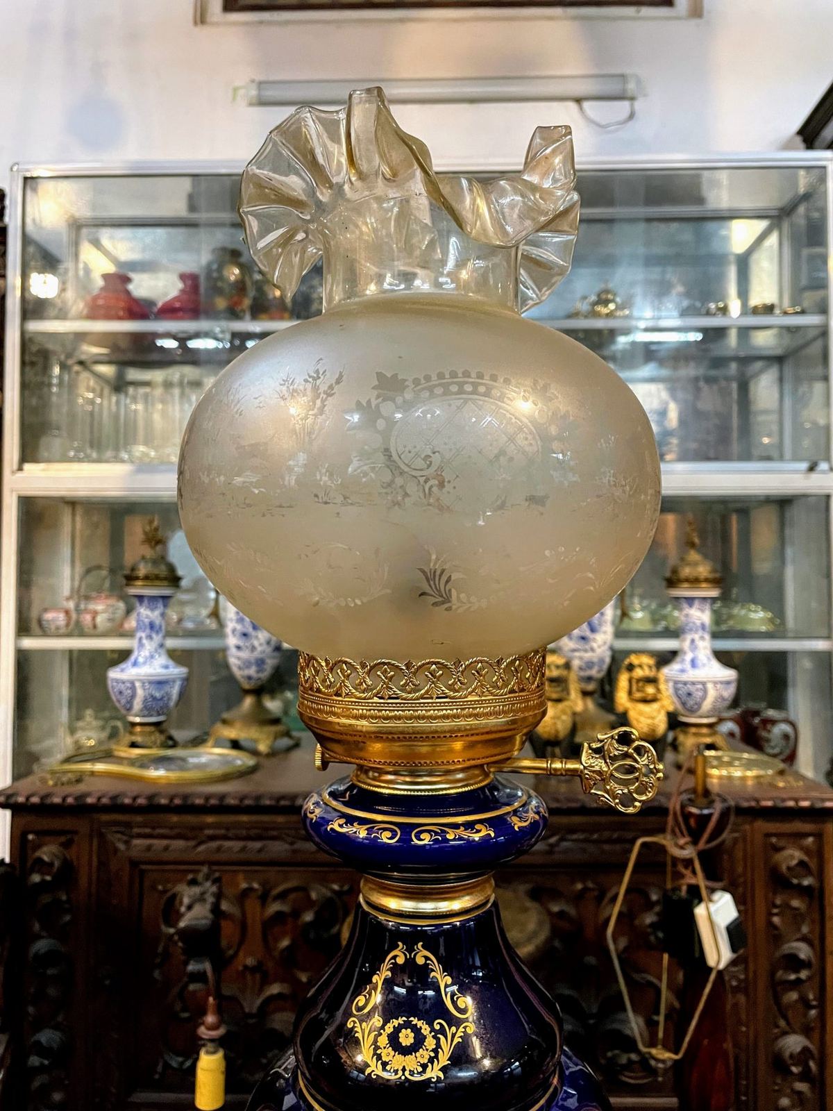 Đèn ngủ Pháp, cao 68cm – ảnh 2