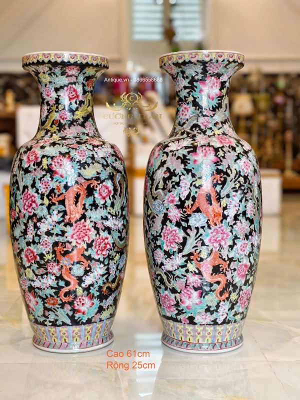 Cặp bình sứ – ảnh 1