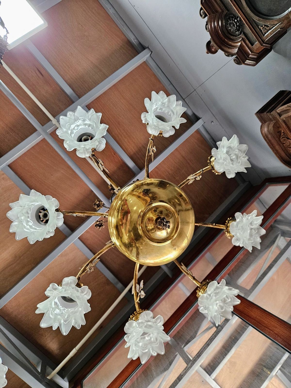 Đèn chùm hoa Pháp, dài 70cm – ảnh 4