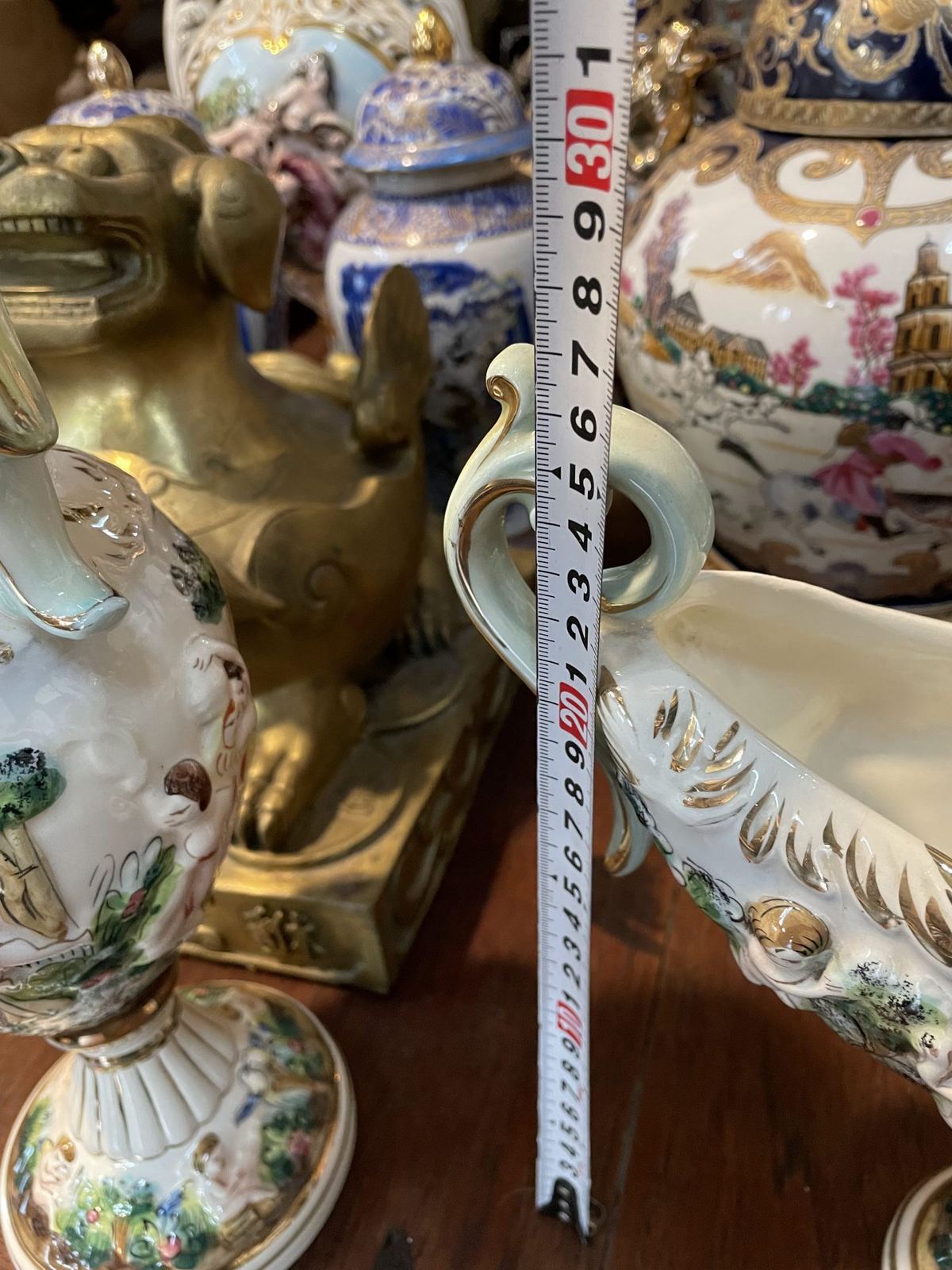 Bộ 3 món sứ Italy, cao 42cm – ảnh 7