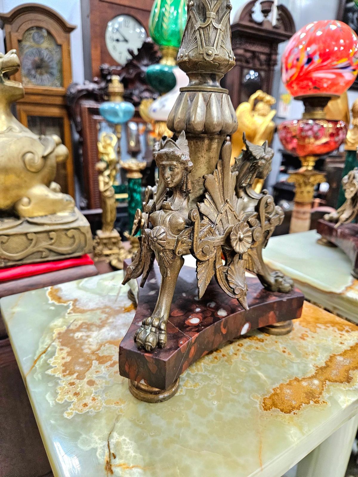 Cặp đèn dầu, cao 91cm – ảnh 5