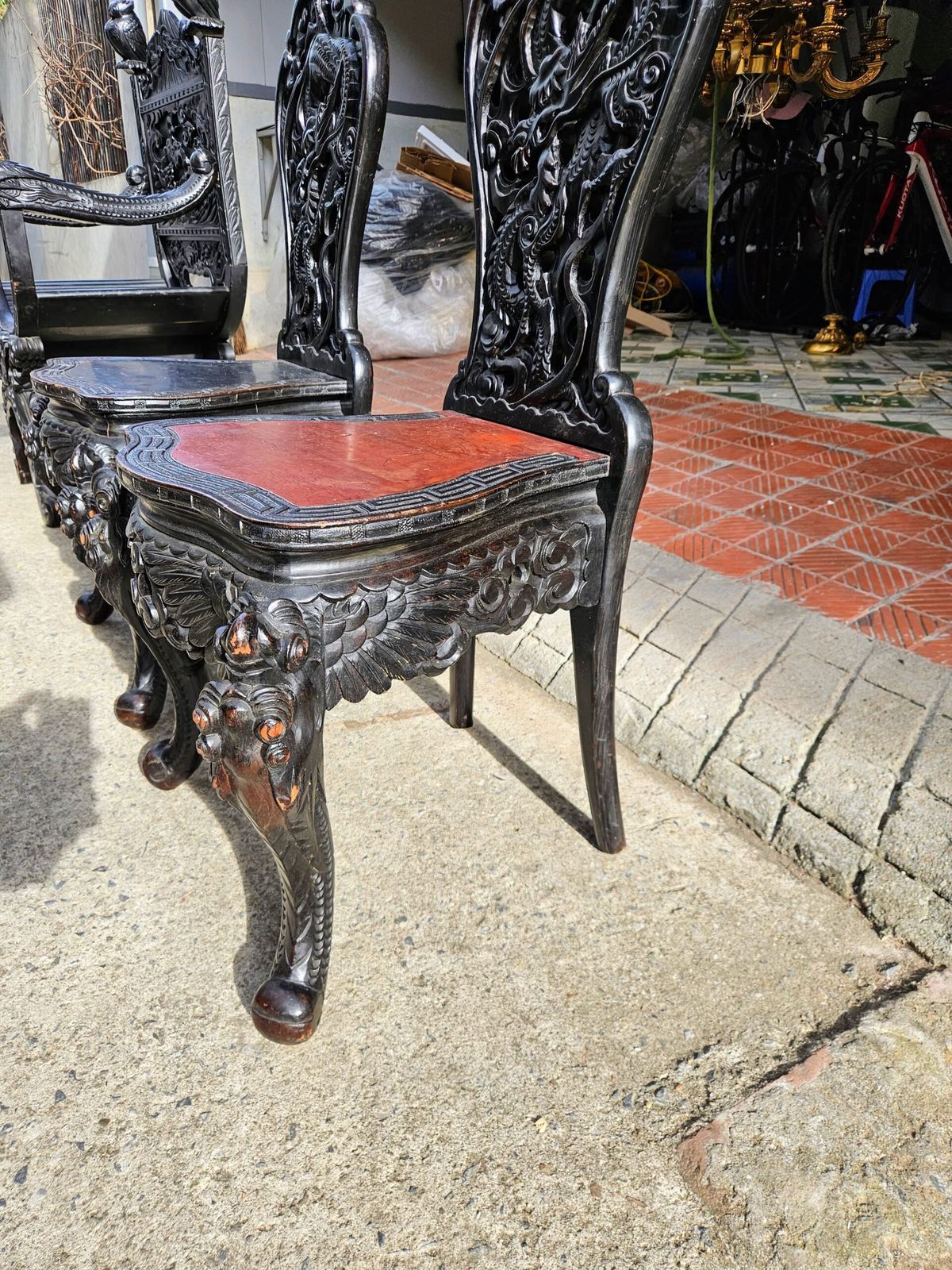 Ghế gỗ nhật – ảnh 6