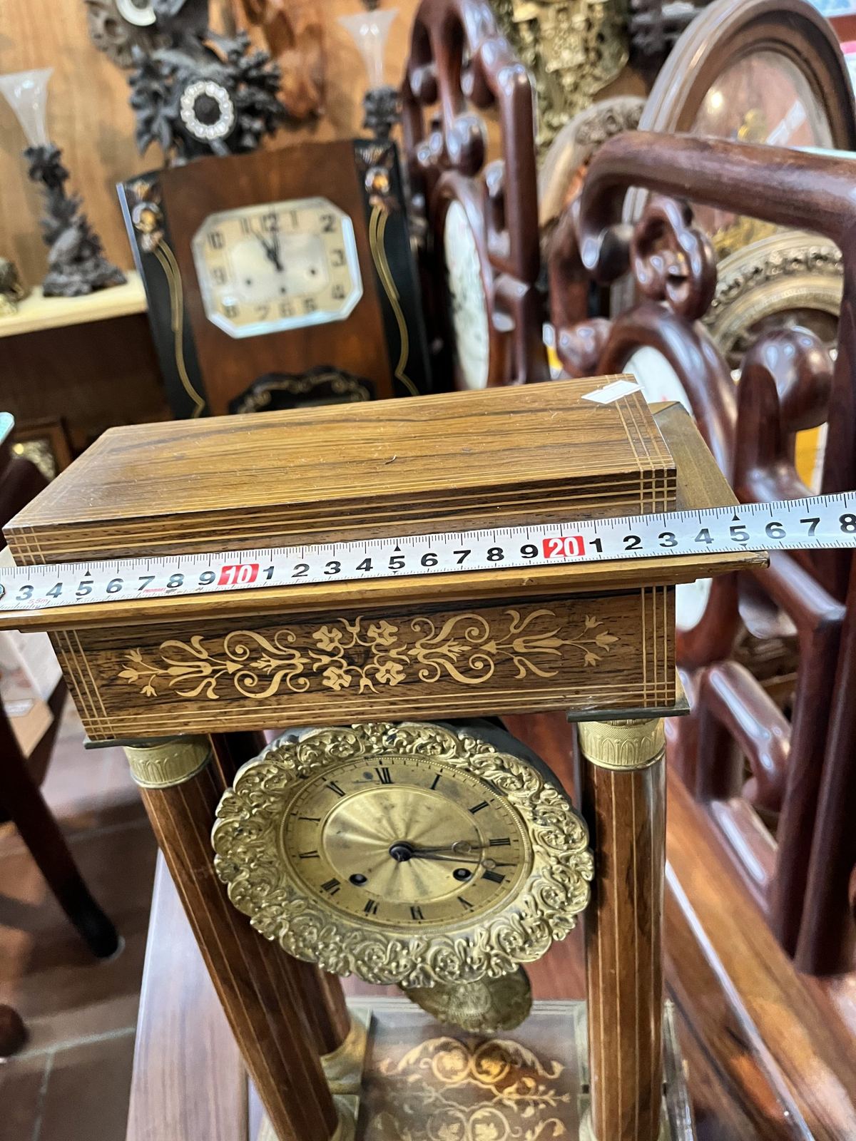 Đồng hồ khải hoàn môn, cao 52.5cm – ảnh 6