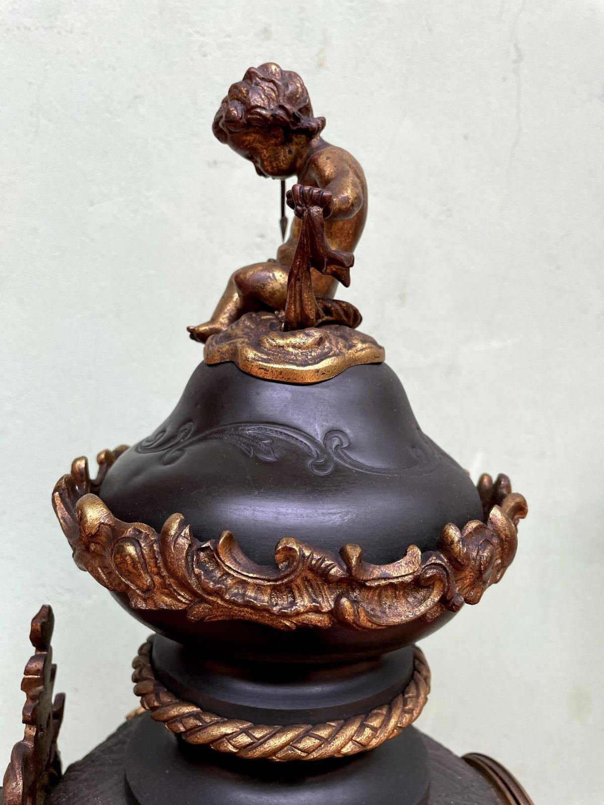 Bộ đồng hồ chân nến, cao 70cm – ảnh 15