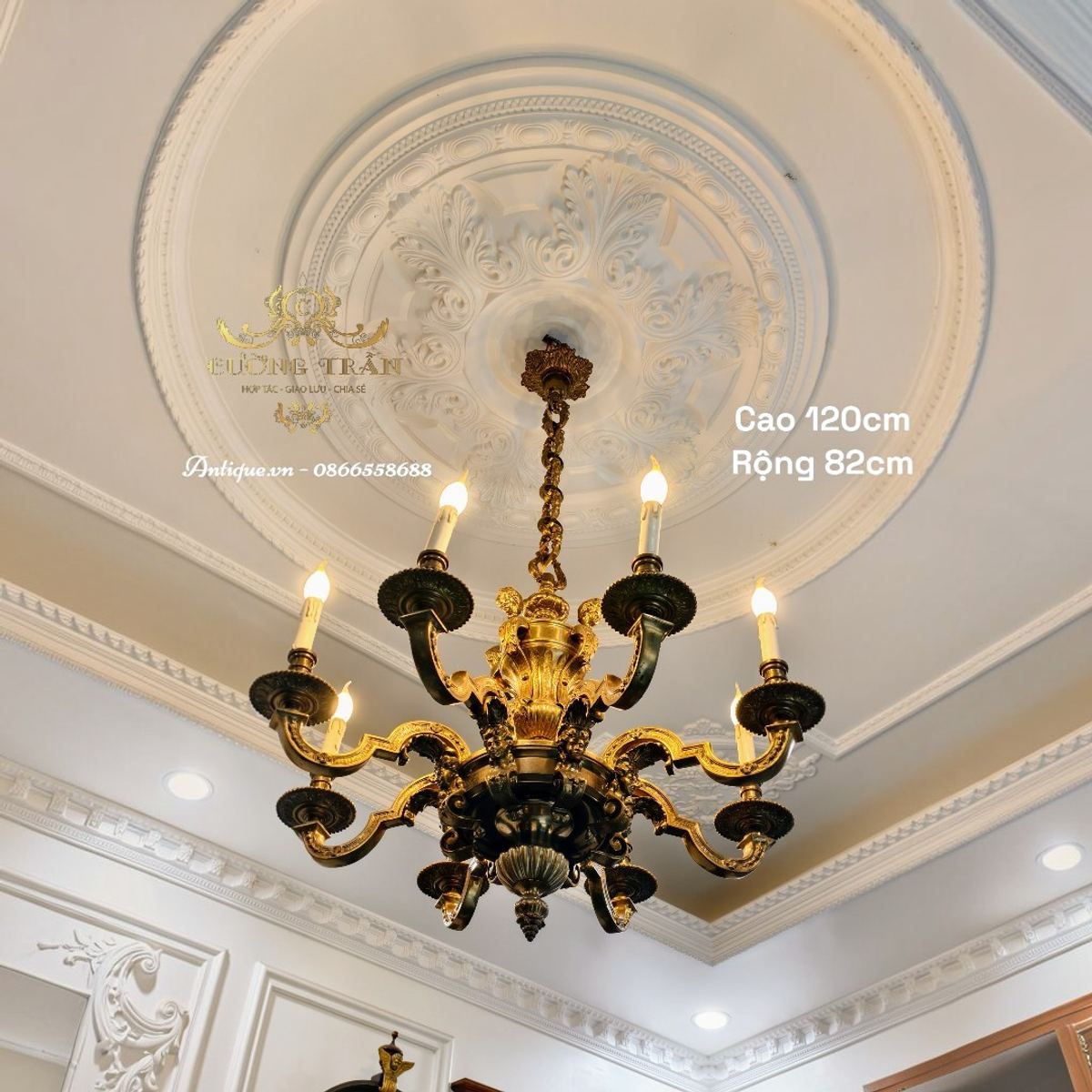 Đèn chùm pháp, đường kính 82cm – ảnh 1