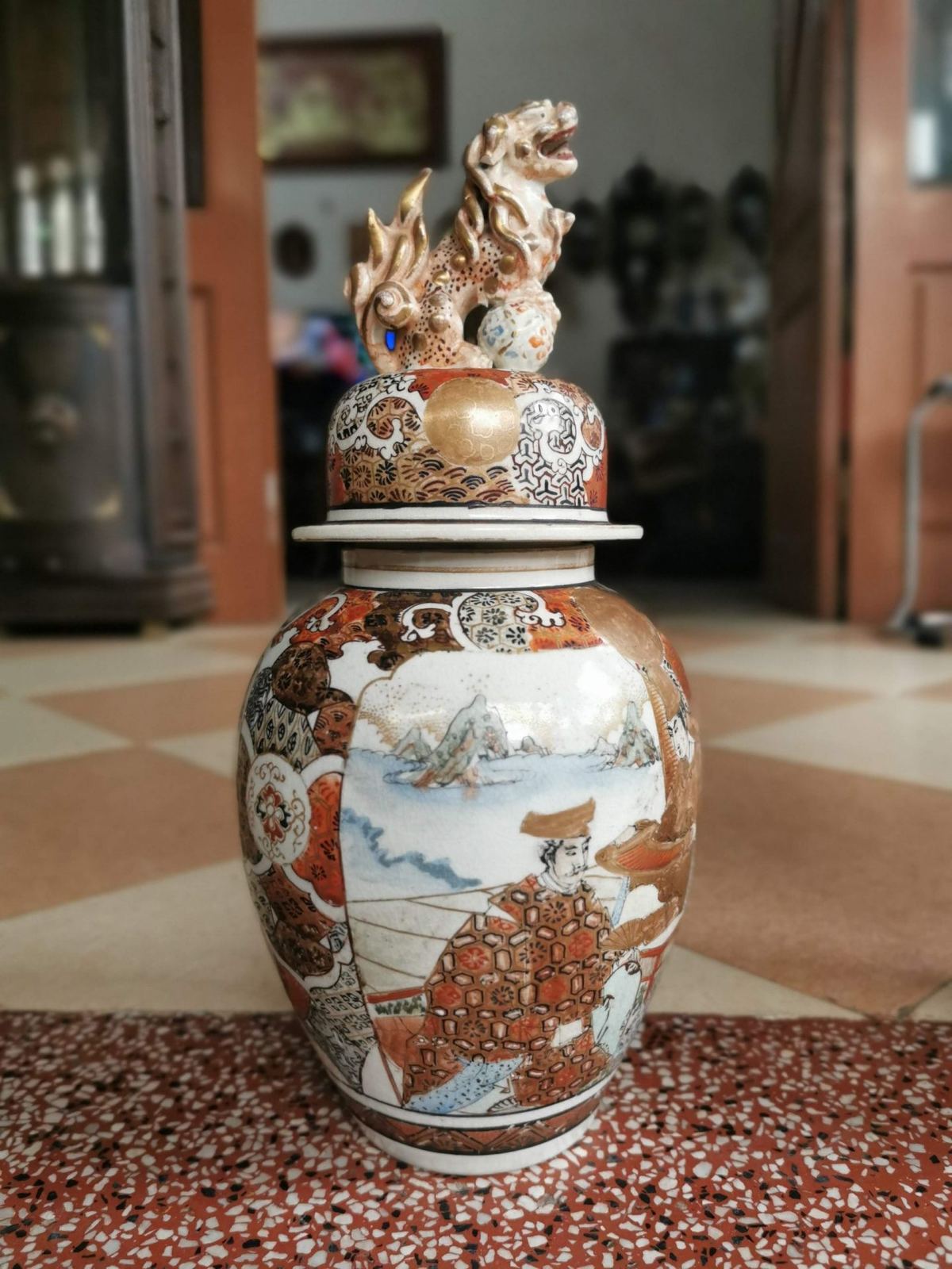 Cặp bình sứ Nhật sản xuất năm 1942 – ảnh 3