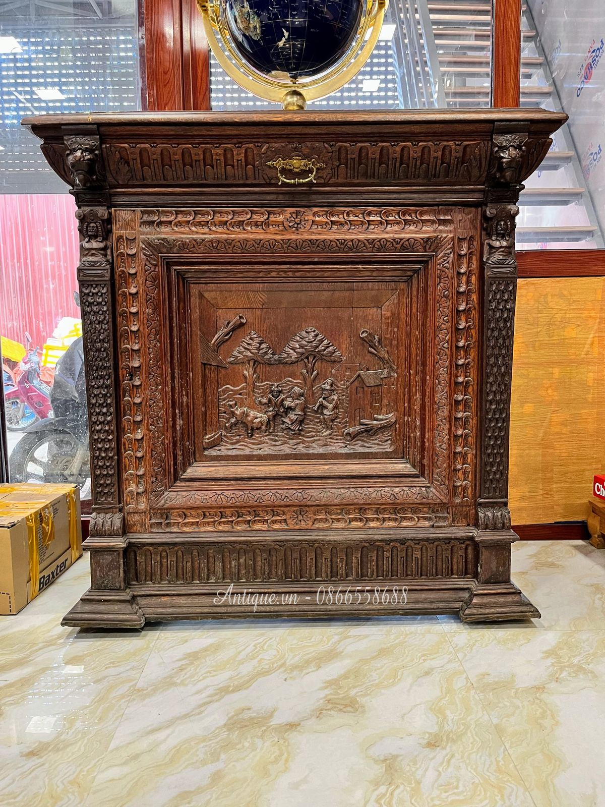 Tủ gỗ sồi Pháp – ảnh 2