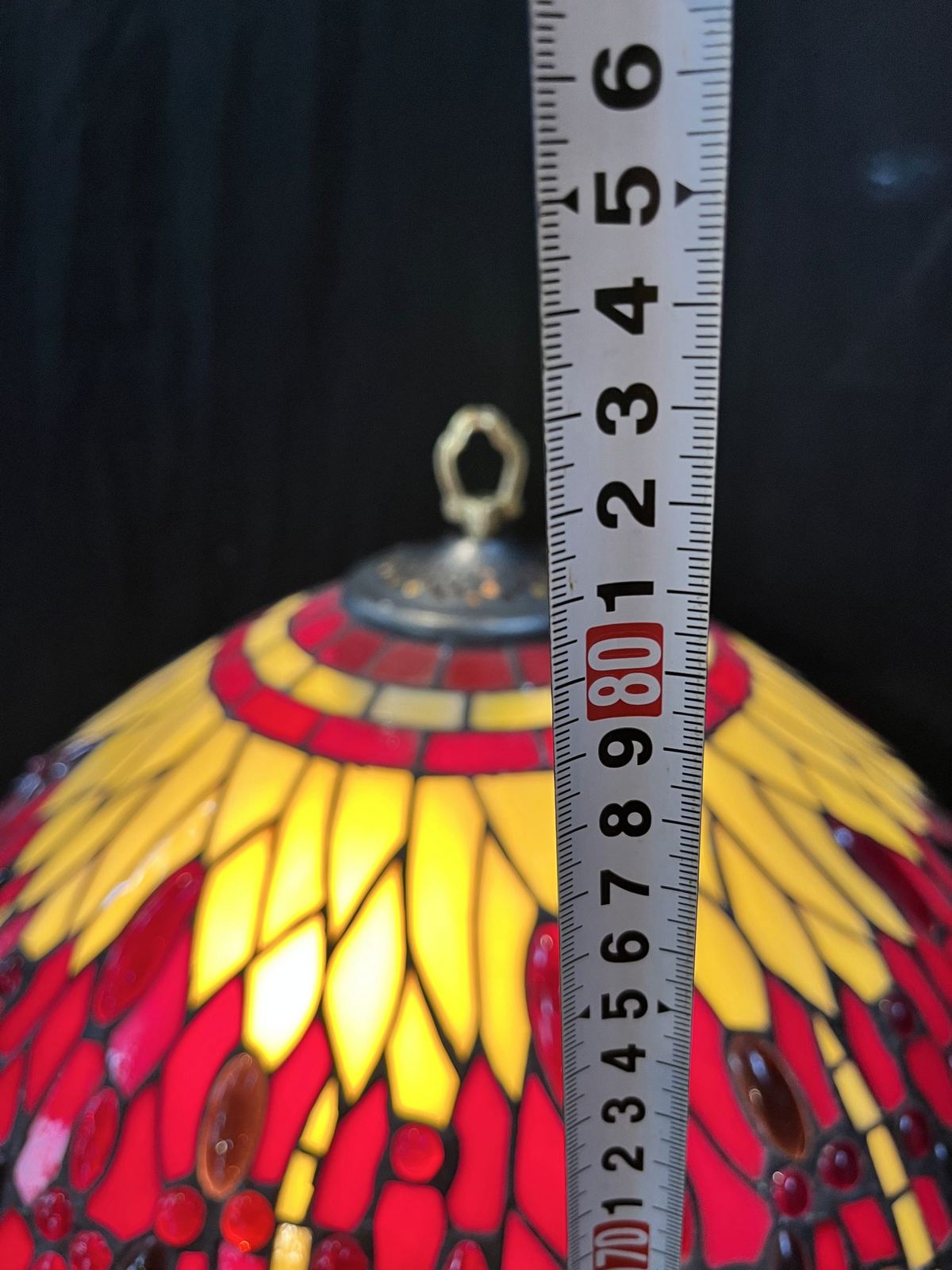 Đèn tiffani, cao 83cm – ảnh 5