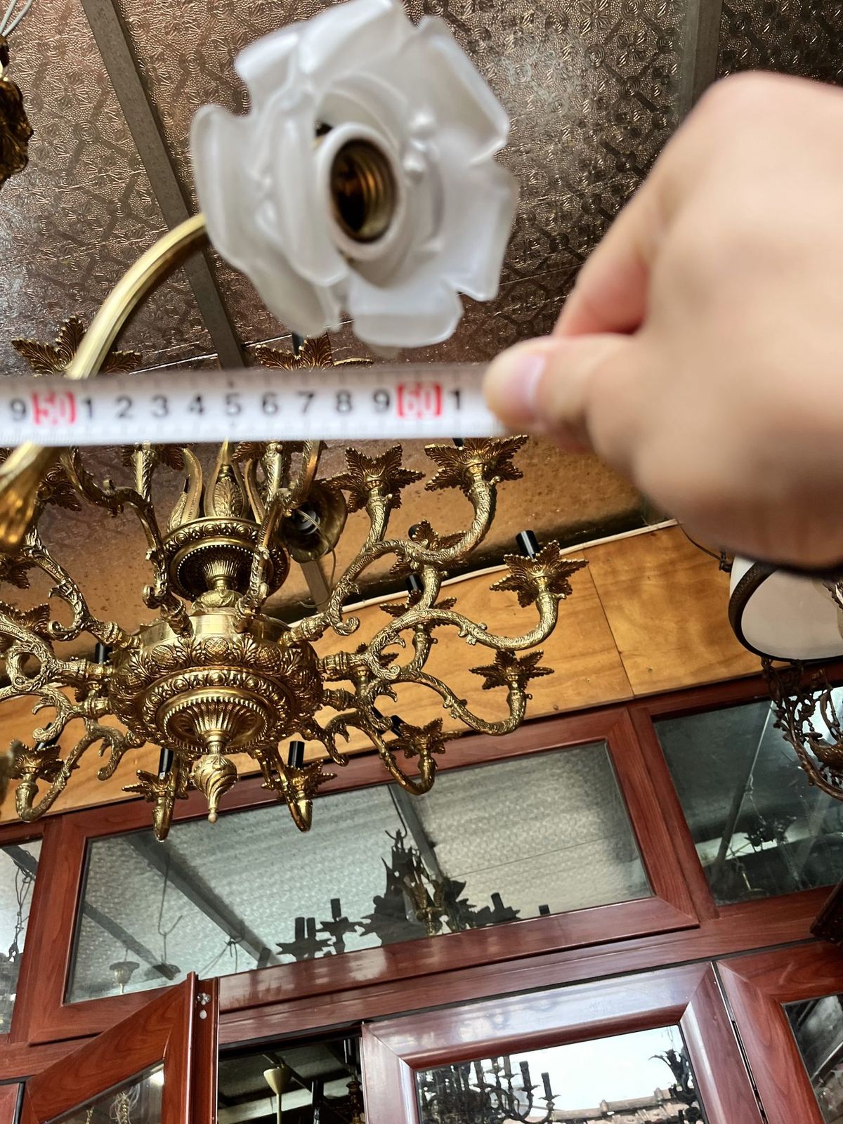 Đèn chùm nhỏ Pháp, dài 85cm – ảnh 6