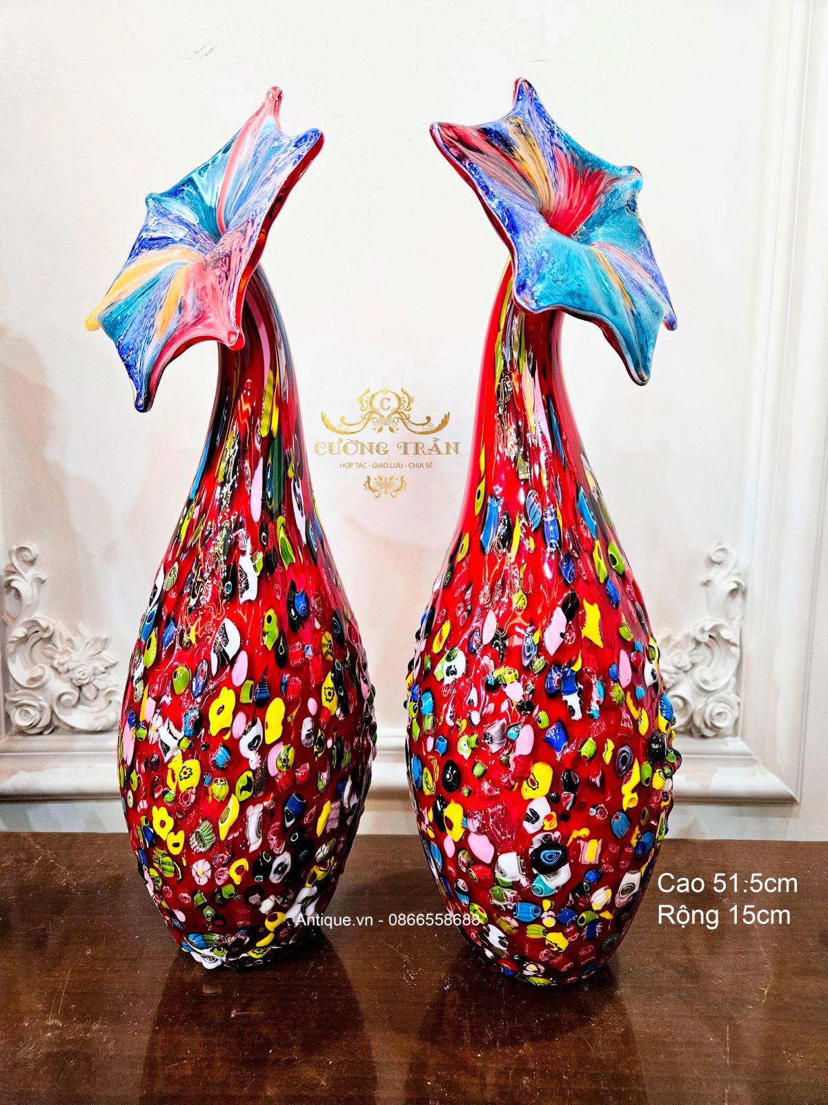 Cặp bình Murano – ảnh 2