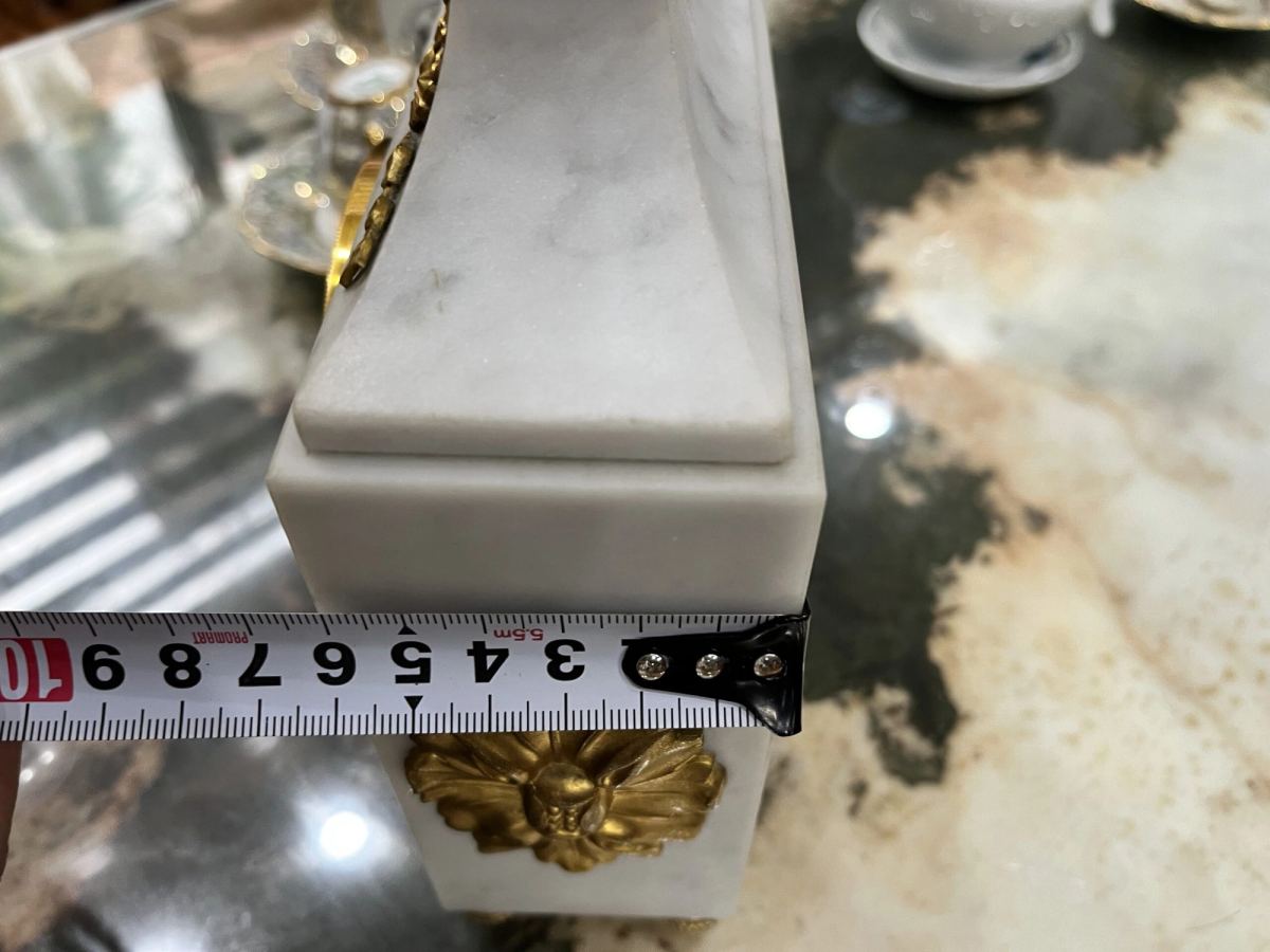 Một chiếc đồng hồ để bàn nhỏ xinh Pháp – ảnh 3