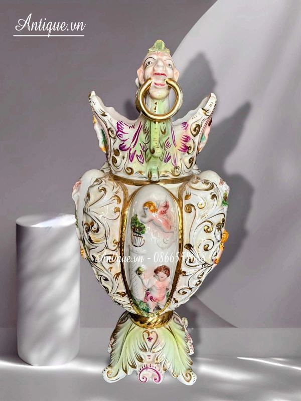 Bình sứ Italy, cao 48cm – ảnh 1