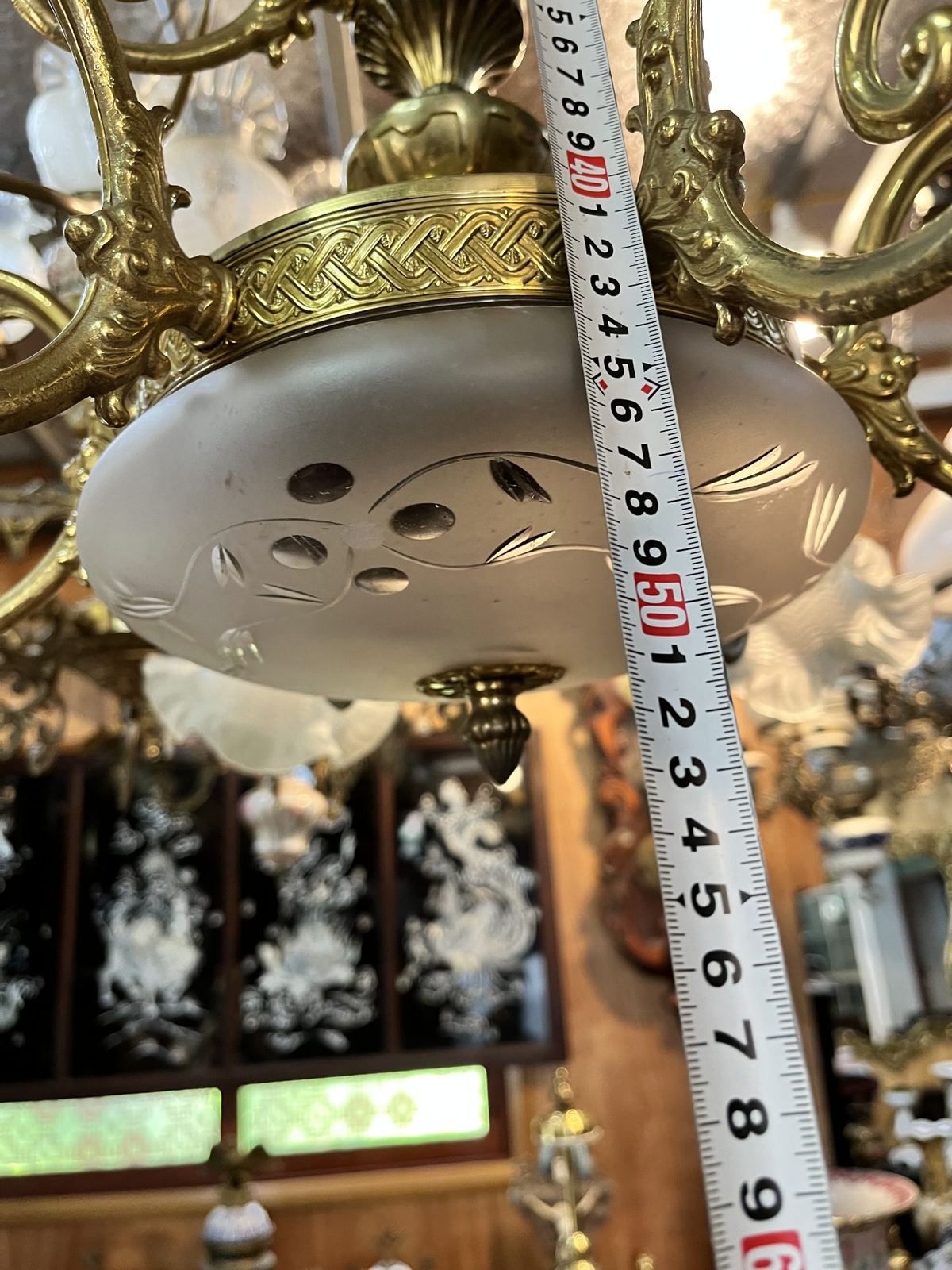 Đèn chùm hoa Pháp, đường kính 75cm – ảnh 8