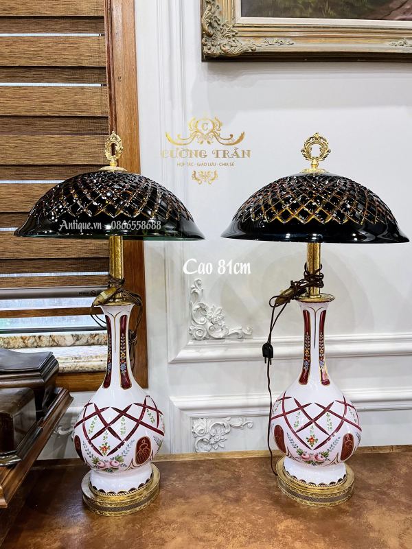 Đèn bàn pha lê – ảnh 1