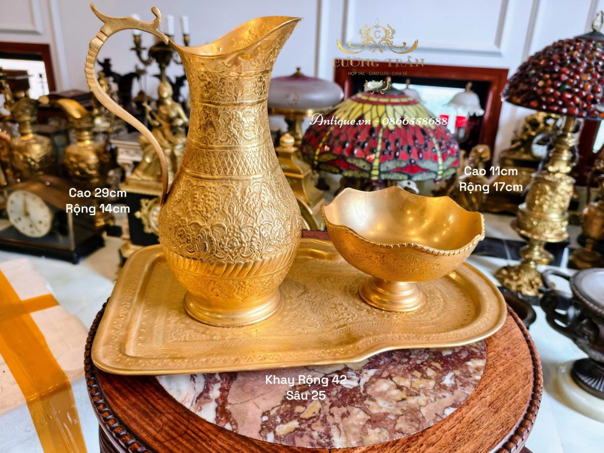 Khay đĩa đồng – ảnh 1