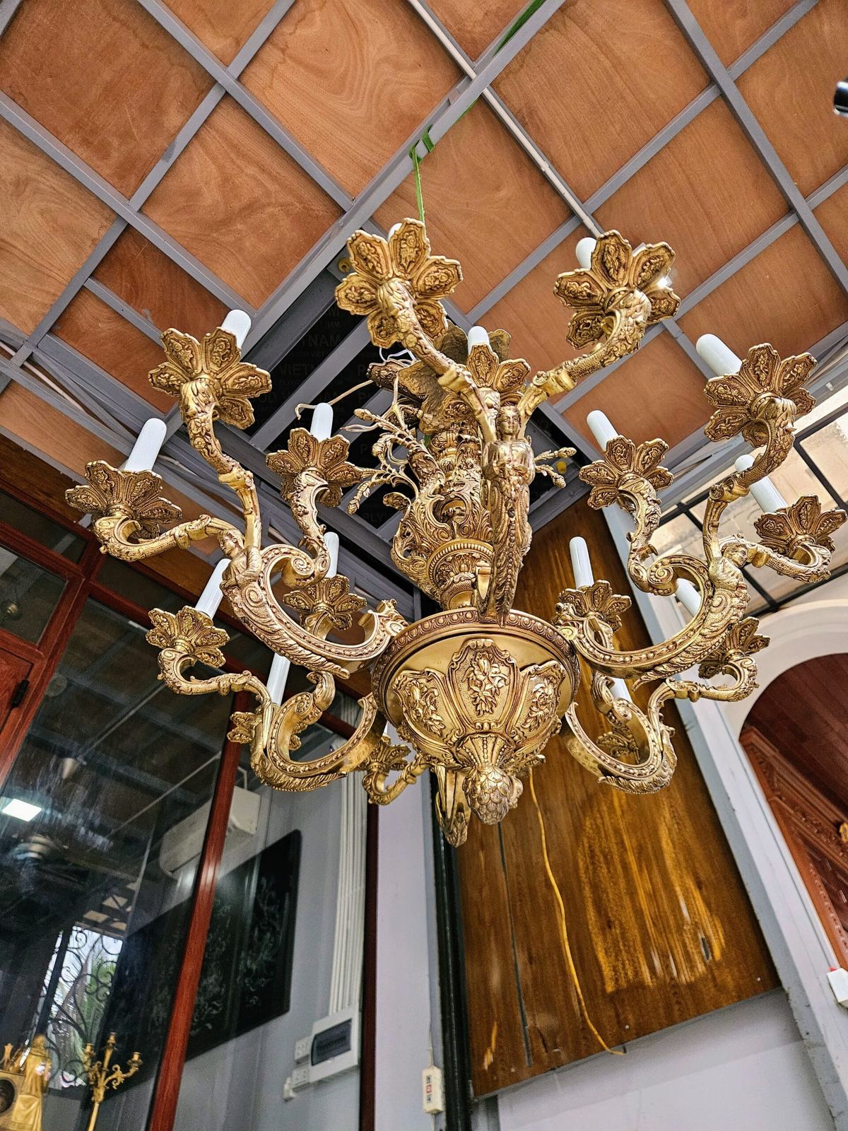 Đèn chùm Pháp, dài 87cm – ảnh 2
