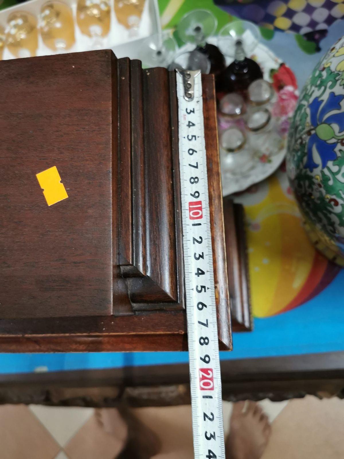 Đồng hồ để bàn Đức, cao 42cm – ảnh 6