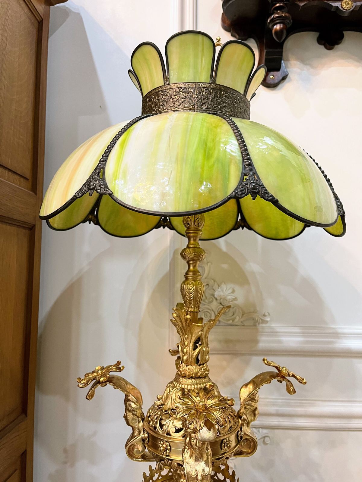 Đèn tiffani Pháp, đường kính 46cm – ảnh 2