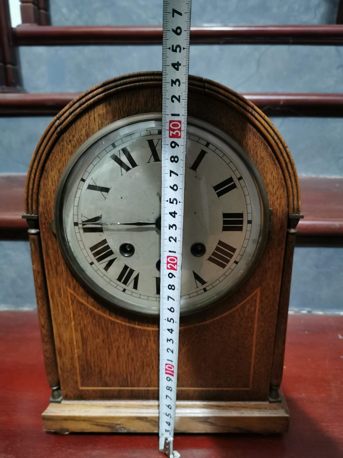 Đồng hồ để bàn Đức, cao 34cm – ảnh 4