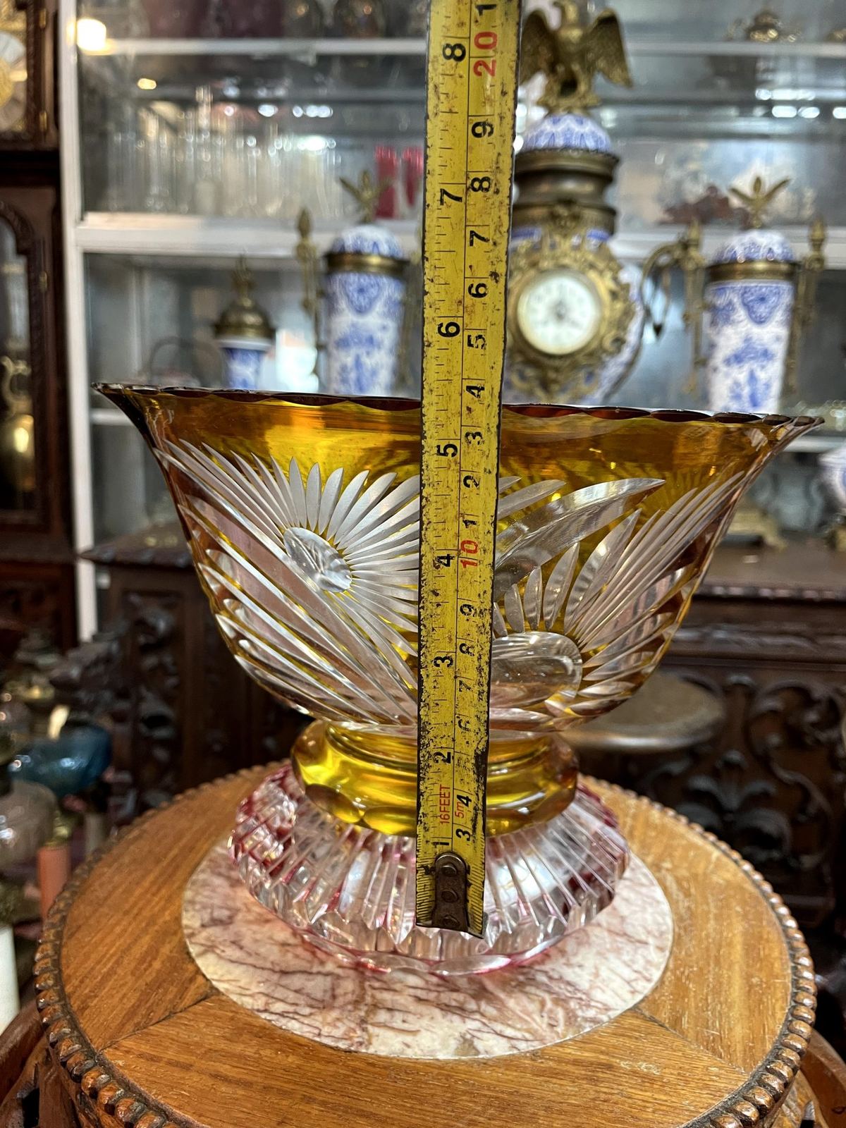 Âu pha lê 2 da Séc, cao 14cm – ảnh 5