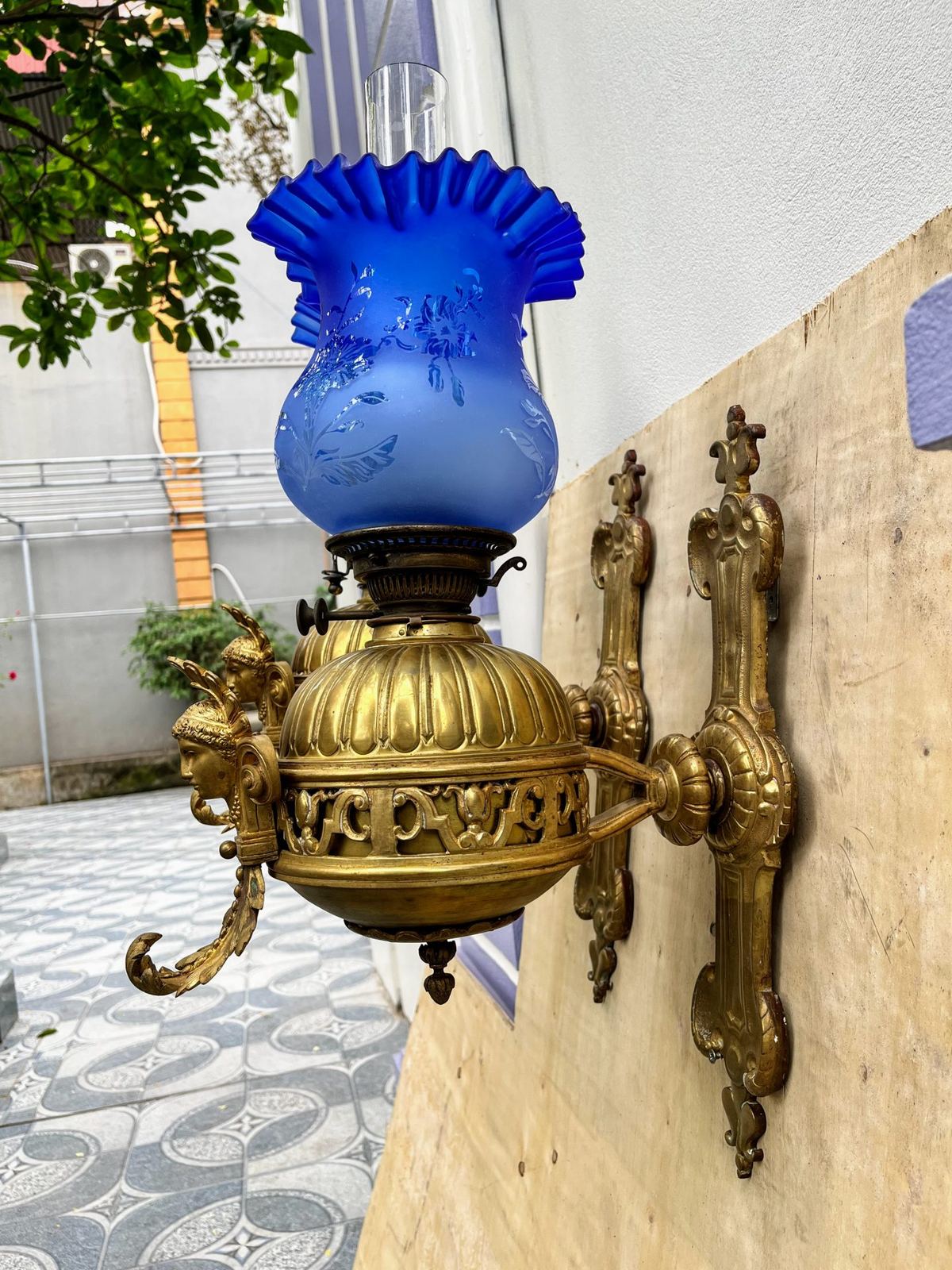 Cặp đèn dầu tường – ảnh 4