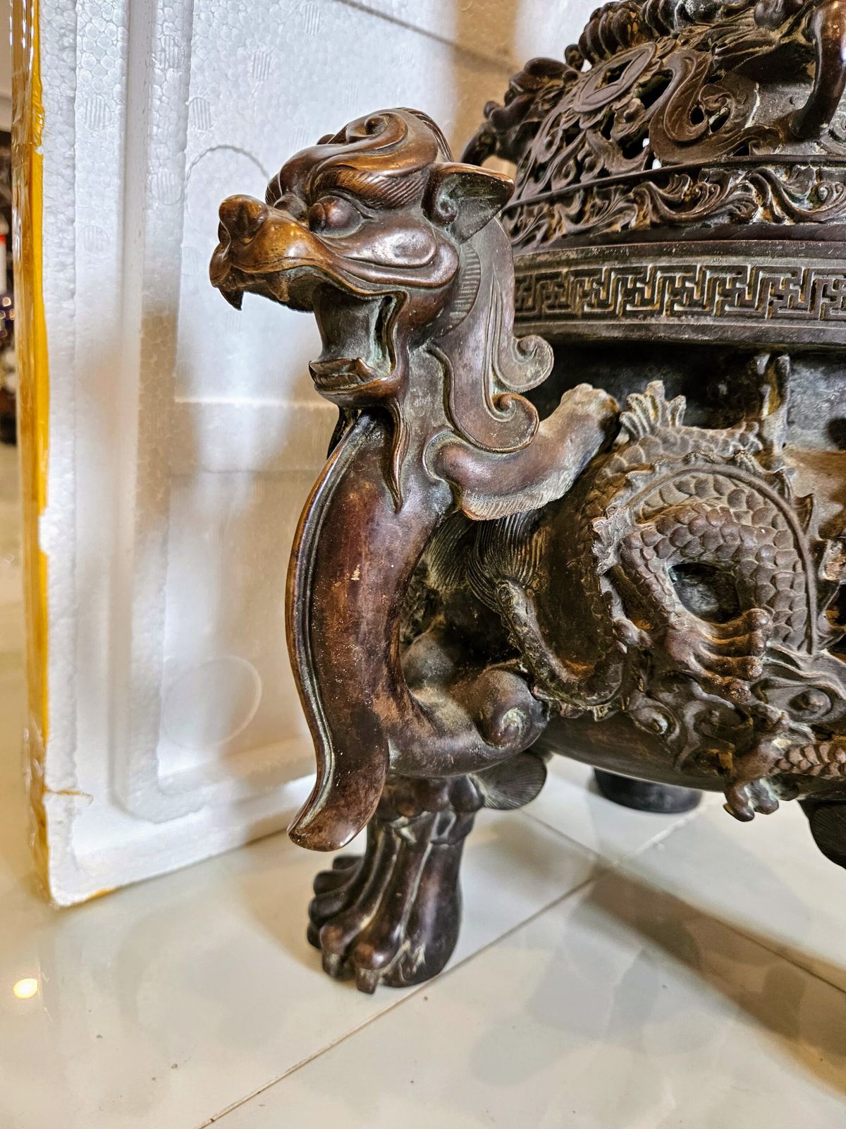 Đỉnh đồng, cao 50cm – ảnh 7