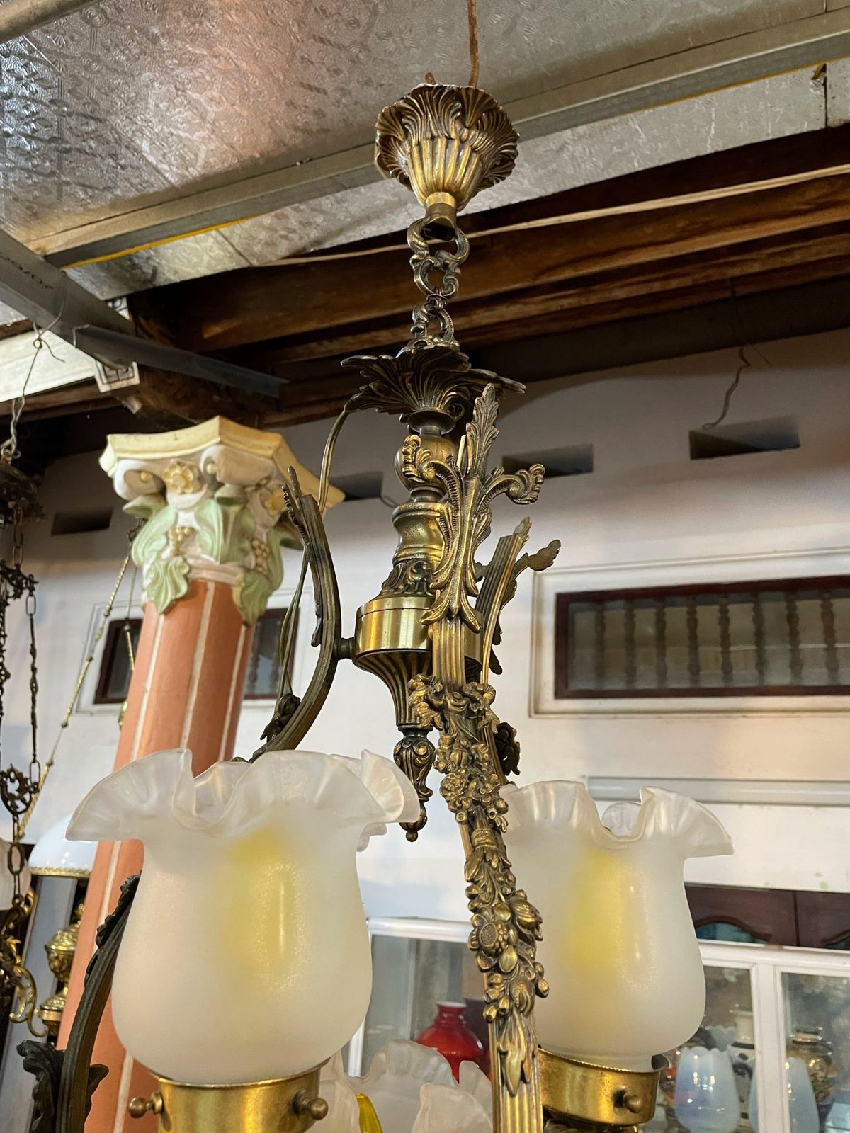 Đèn chùm Pháp, dài 97cm – ảnh 6