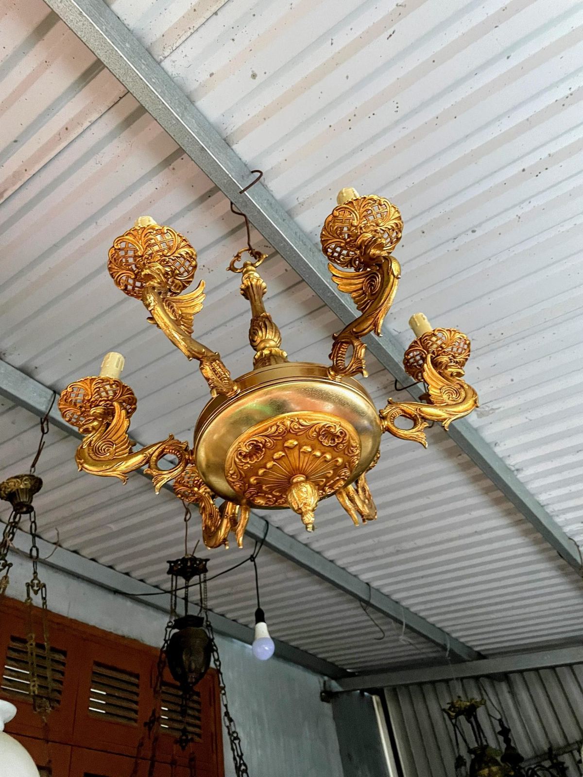 Đèn chùm nhỏ Pháp, dài 65cm – ảnh 1