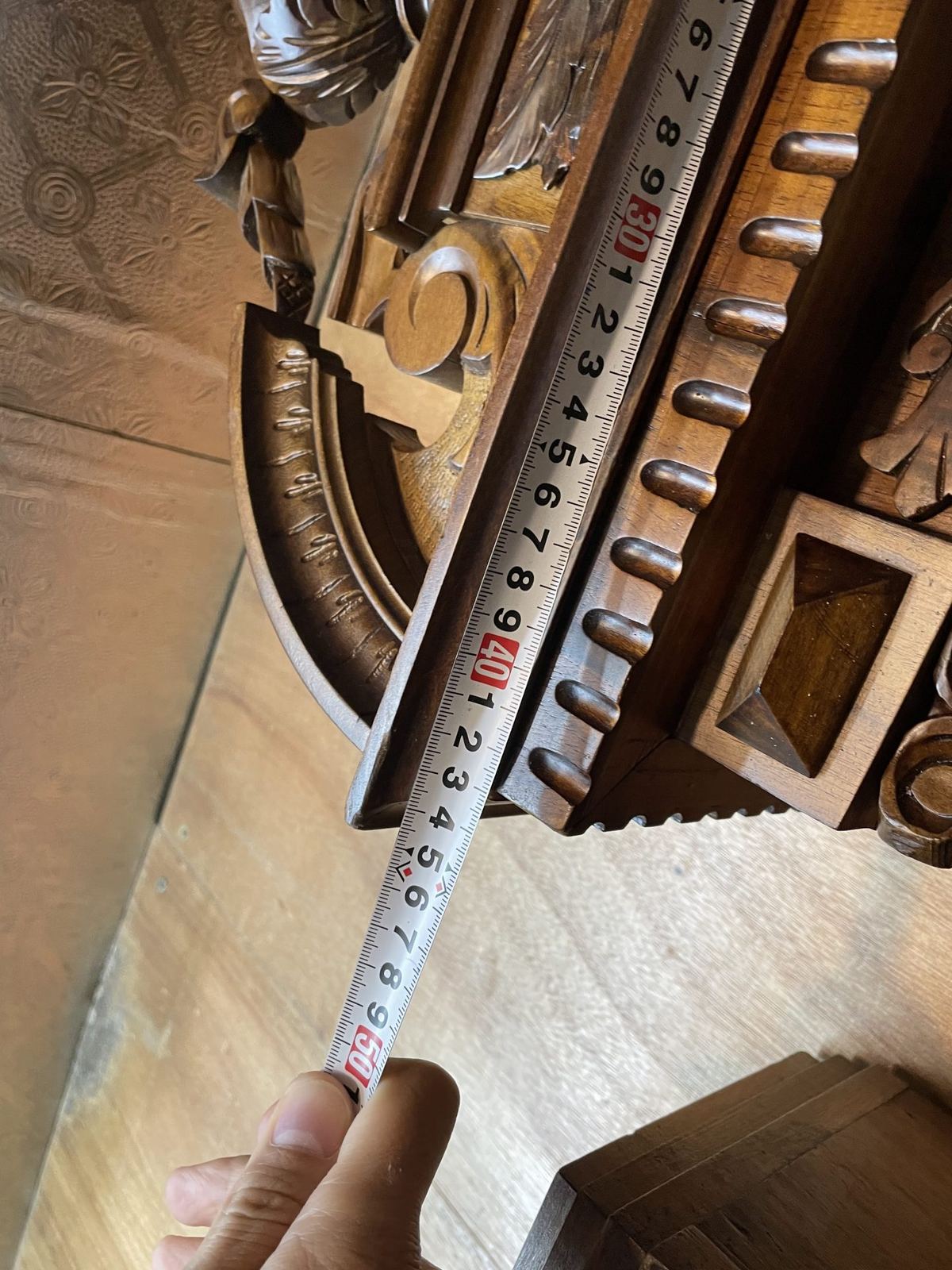 Đồng hồ treo tường GB Đức, dài 140cm – ảnh 8