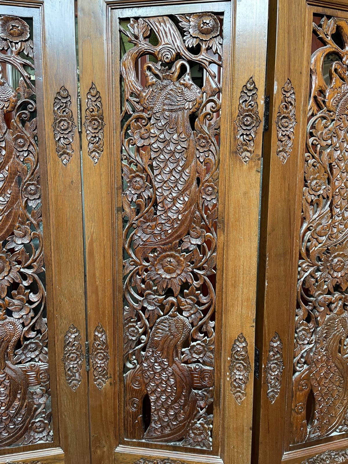 Bình phong gỗ – ảnh 2