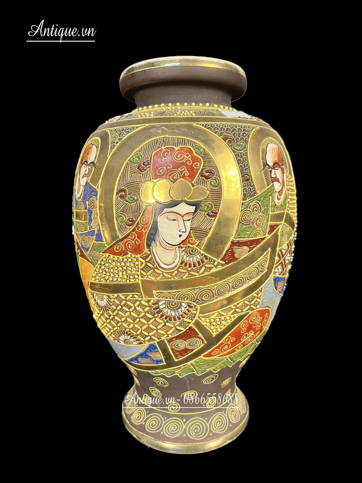 Bộ satsuma 3 món, cao 34cm – ảnh 3