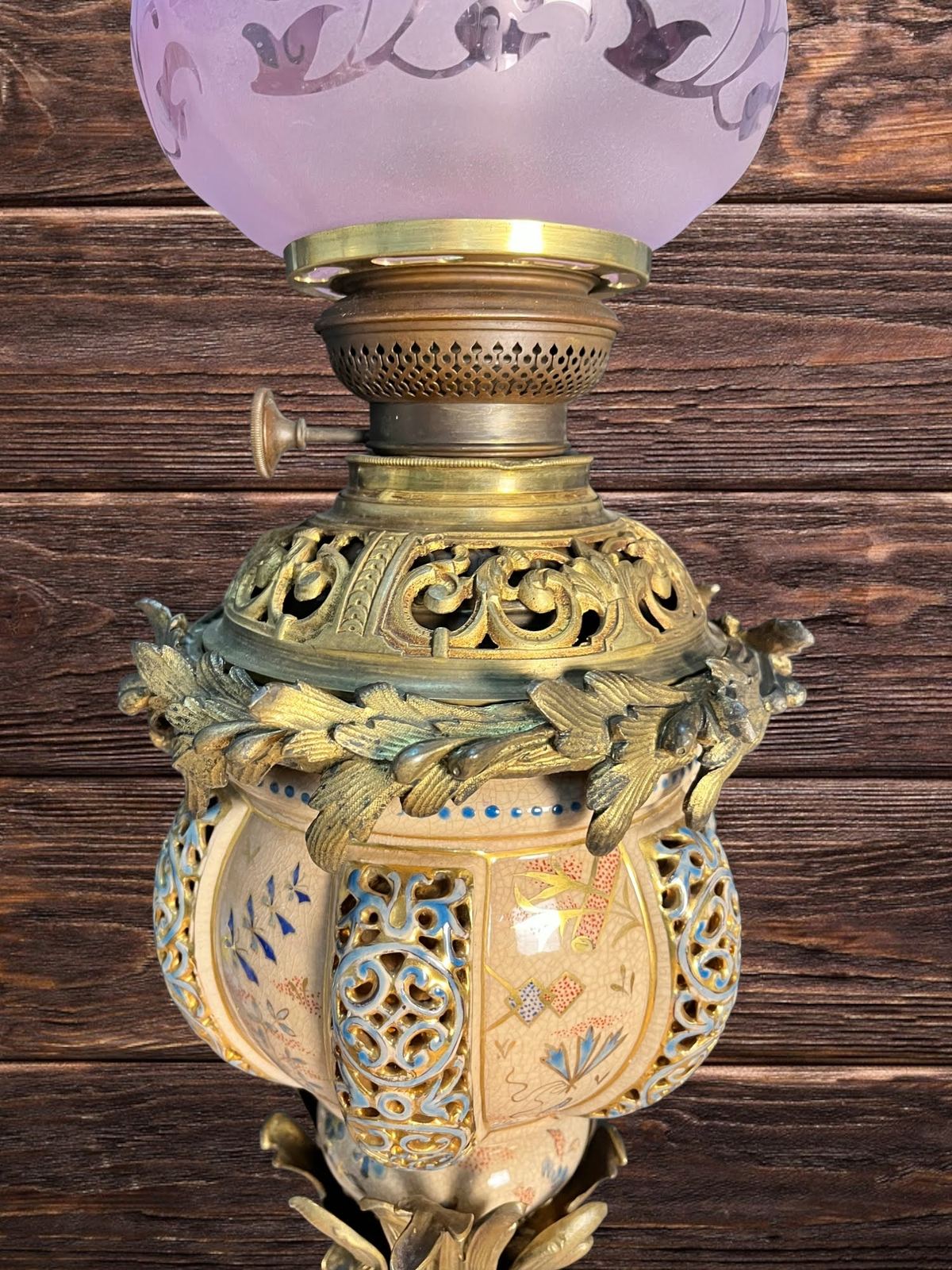 Đèn dầu cây Pháp, rộng 45cm – ảnh 5