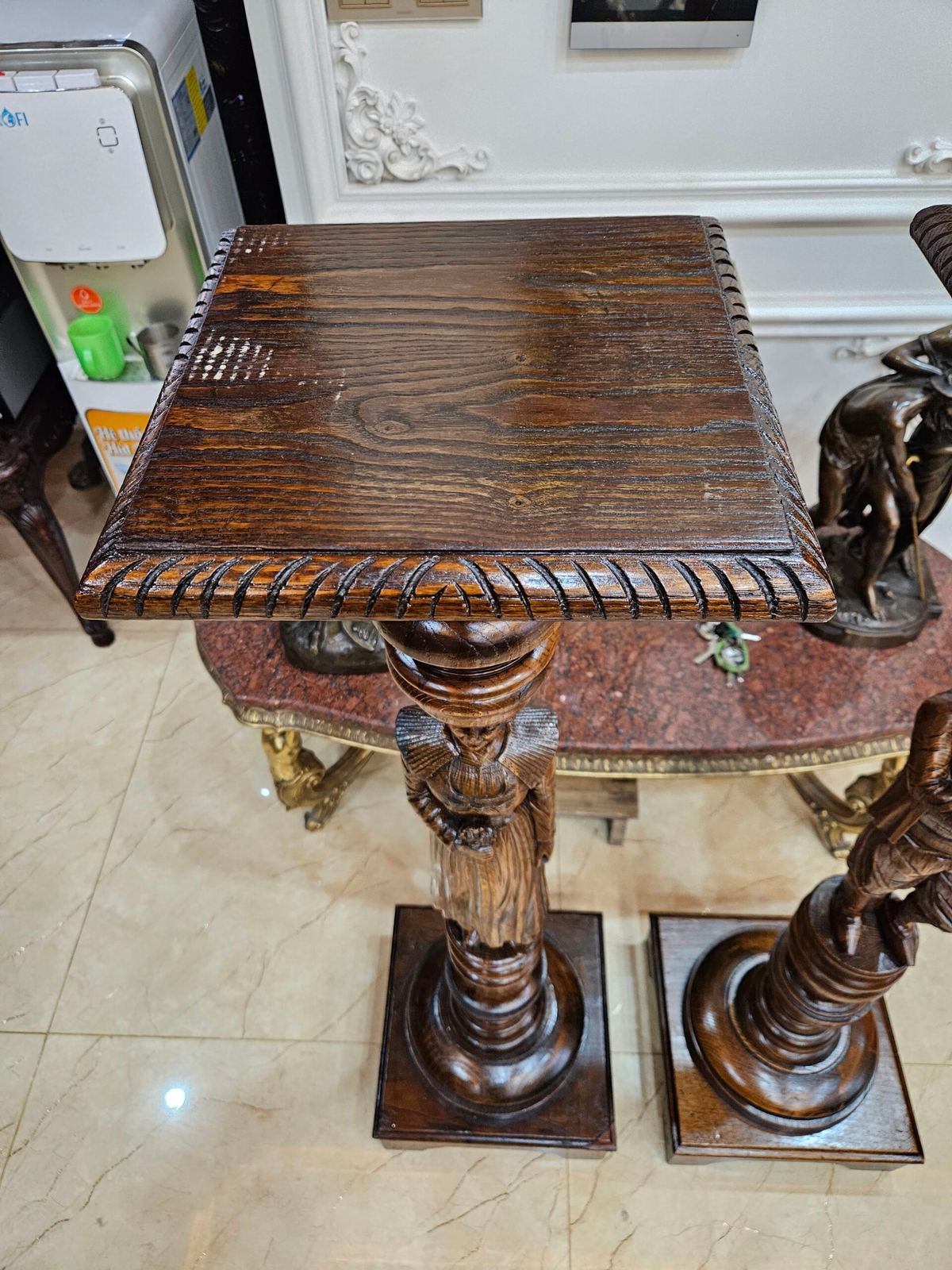 Cặp đôn gỗ Pháp – ảnh 3